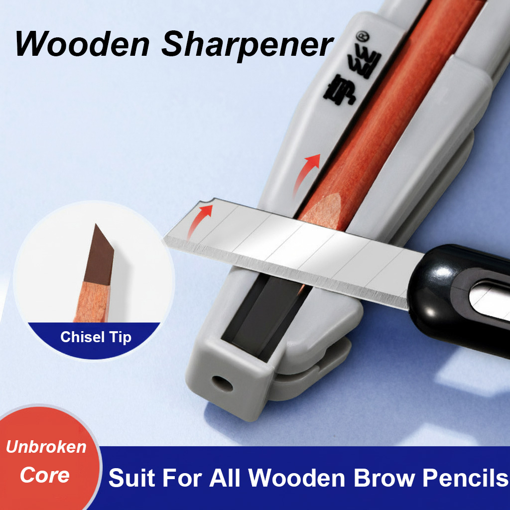 Hand Tools - Taille-crayon à sourcils en bois pour