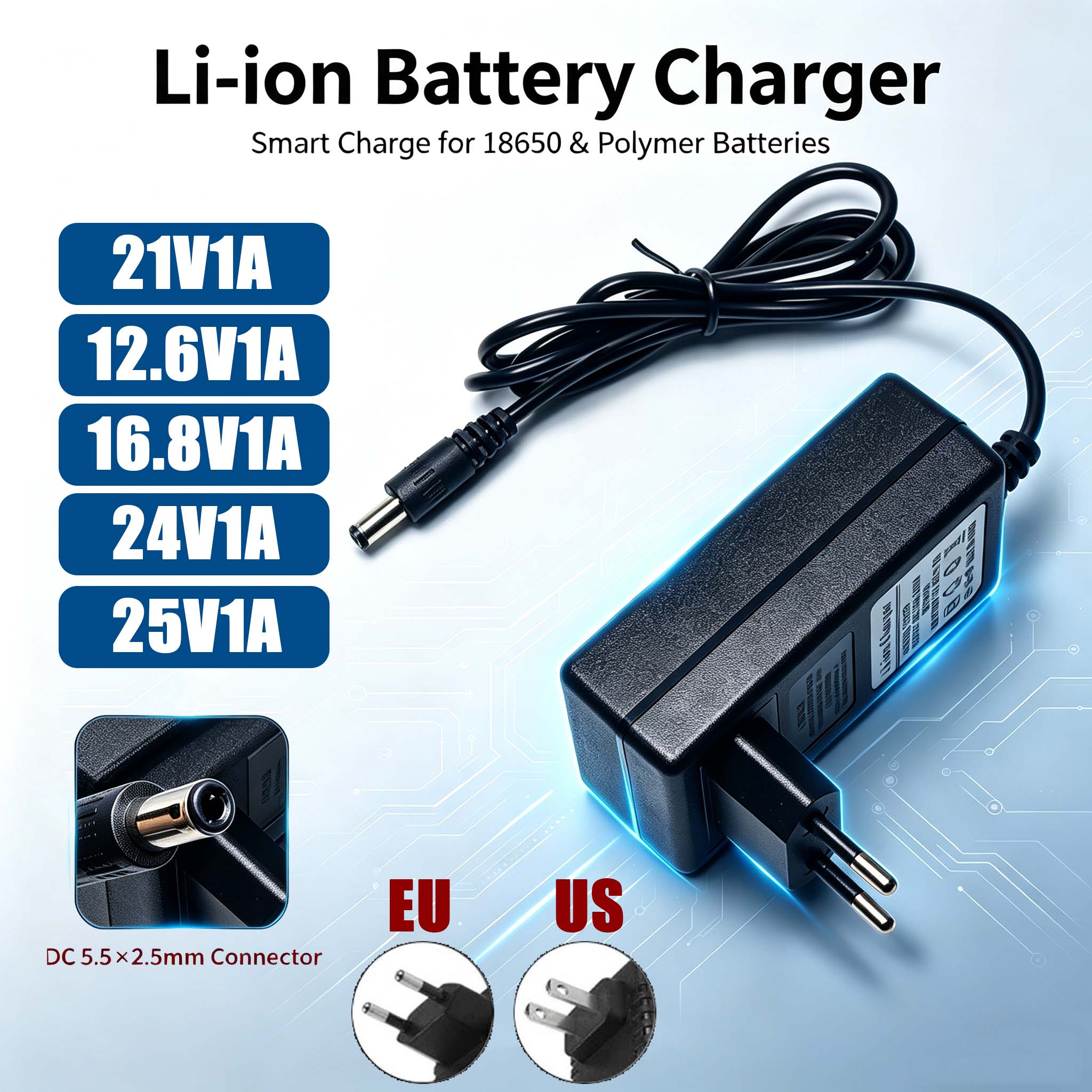 Chargeur de batterie au lithiu - Brushless Cordless Electric Drill 18V avis et prix