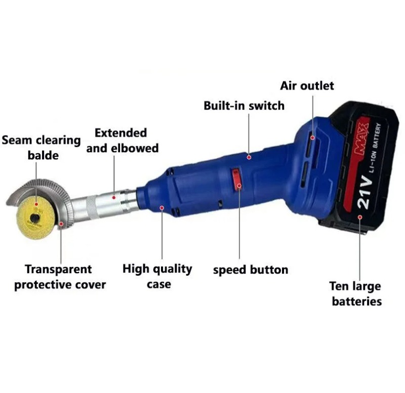 Moteur sans balais sans fil al - Brushless Angle Grinder Battery Powered avis et prix