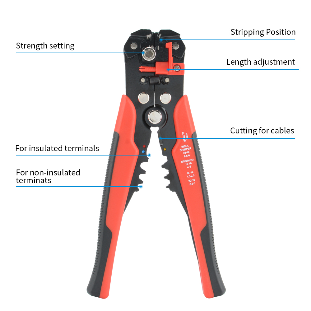 Pince à dénuder multifonctionn - Automatic Wire Stripper Cutter avis et prix