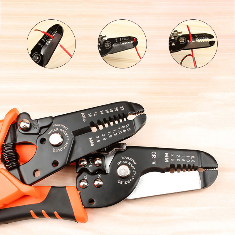 Pince à dénuder et à sertir mu - Automatic Wire Stripper Cutter avis et prix