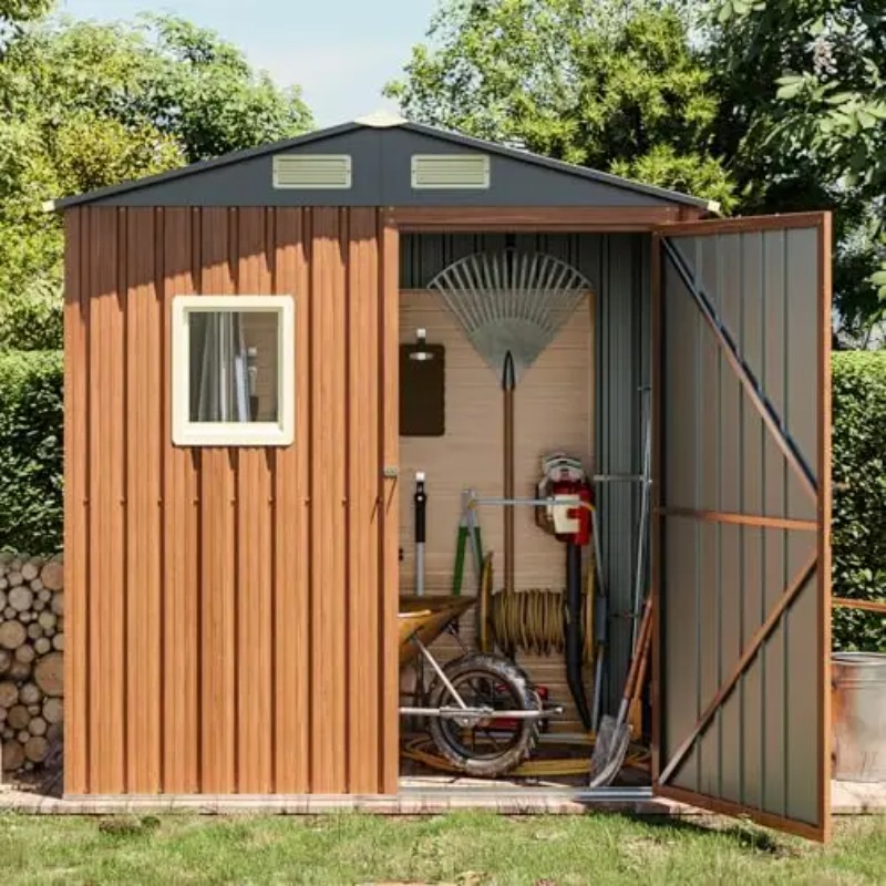 Abri de jardin extérieur 6x4 p - Garden Tools avis et prix